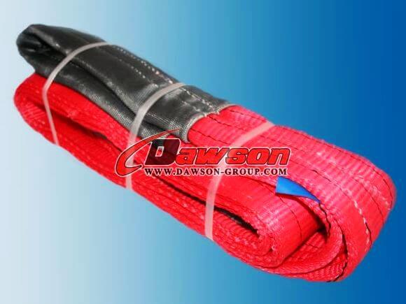 WLL 5 Ton Polyester Webbing Slings - 5000kg Web Lifting Slings - China Supplier